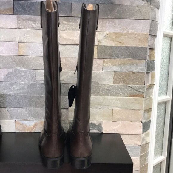 Inc Fawne Riding Leather Boots - Picture 6 of 9